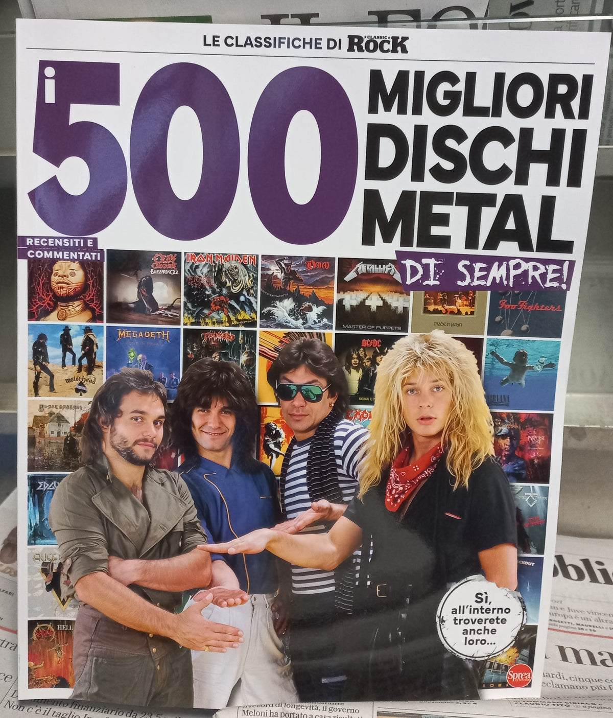 I 500 MIGLIORI DISCHI METAL - Le classifiche di Classic Rock