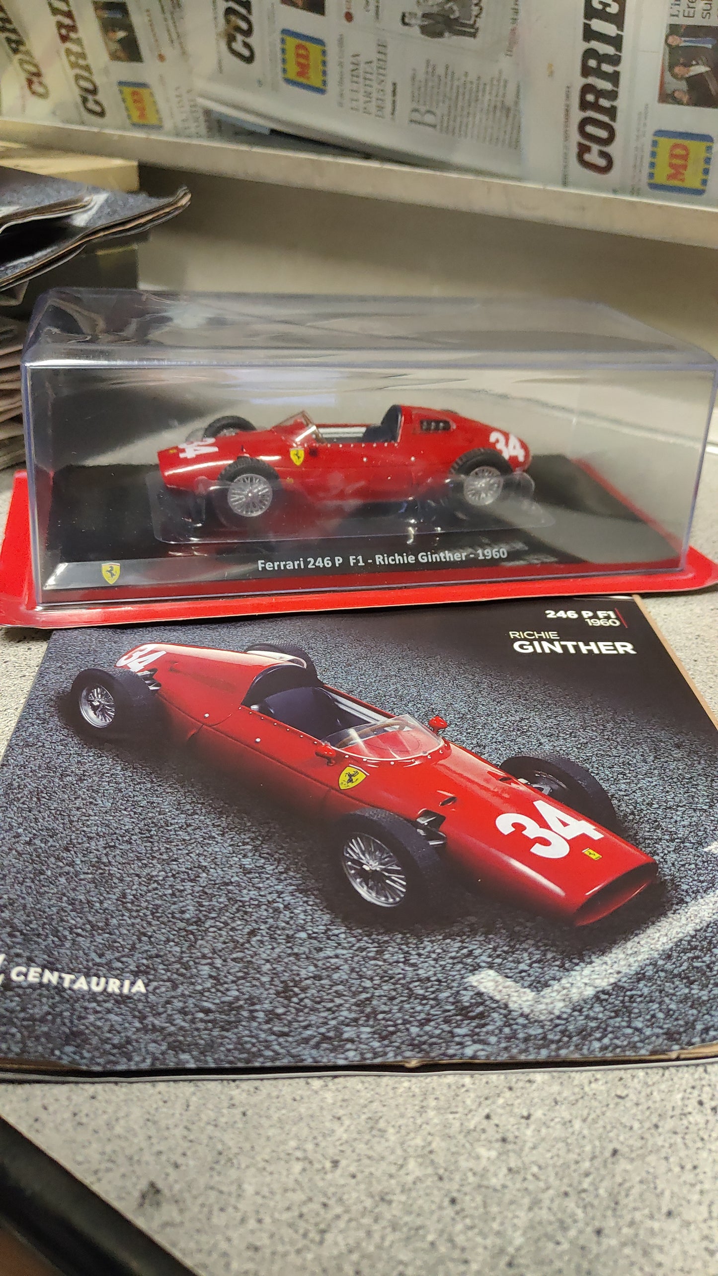 Grandi Ferrari 246 P F1 di Richie Ginther del 1060 nuova