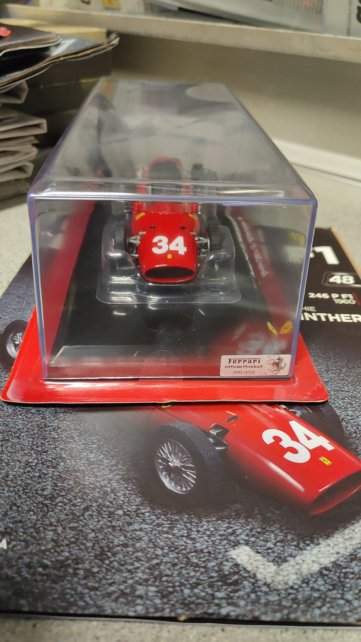 Grandi Ferrari 246 P F1 di Richie Ginther del 1060 nuova