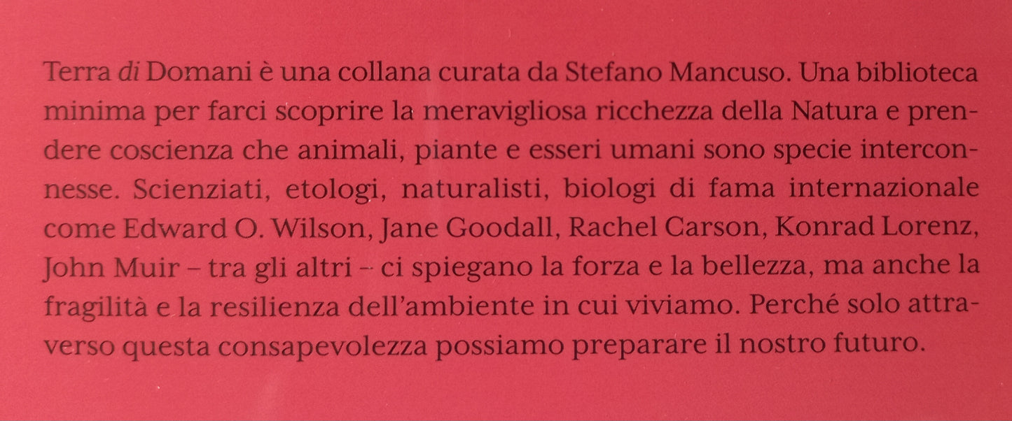 TERRA DI DOMANI 2^ uscita EDWARD O. WILSON - BIOFILIA Il nostro legame con la natura (Piano dell'opera in 2^ foto)