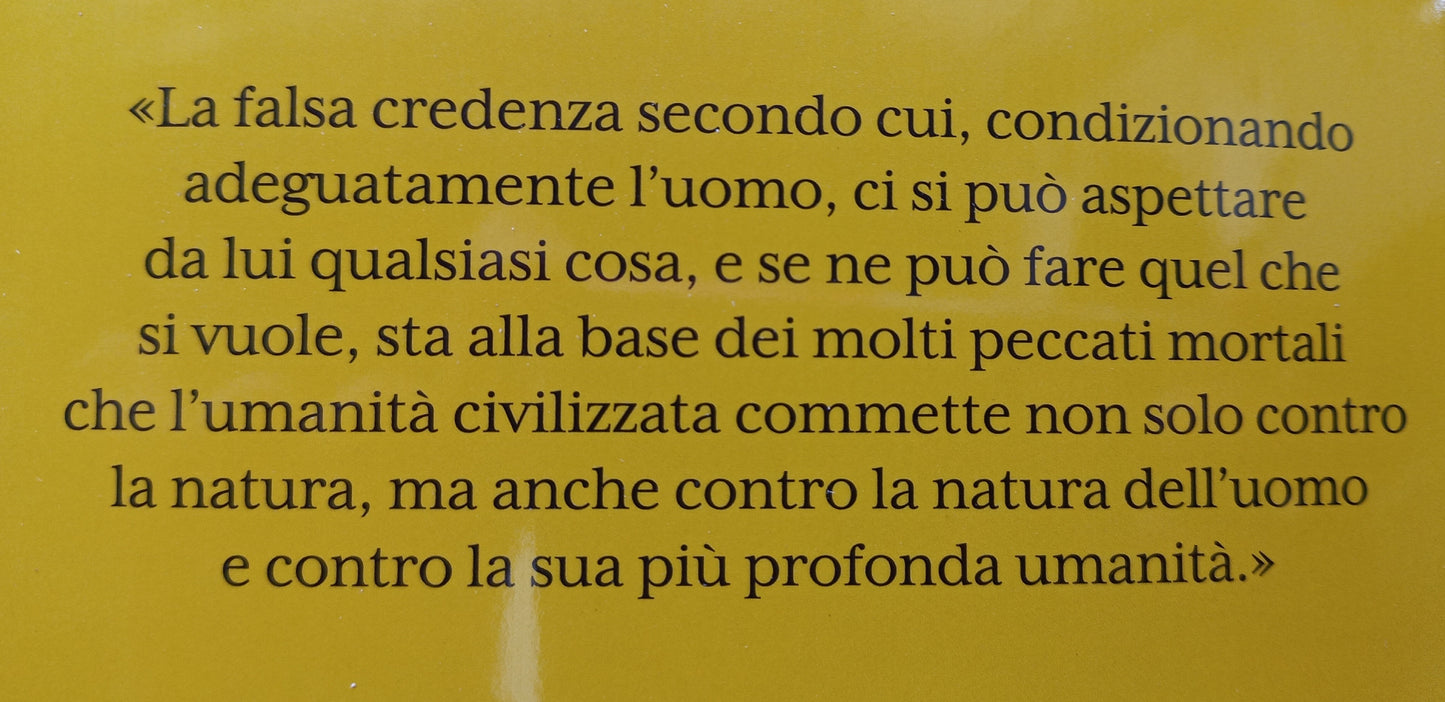 TERRA DI DOMANI 9^ uscita KONRAD LORENZ - GLI OTTO PECCATI CAPITALI DELLA NOSTRA CIVILTA' (Piano dell'opera in 2^ foto)