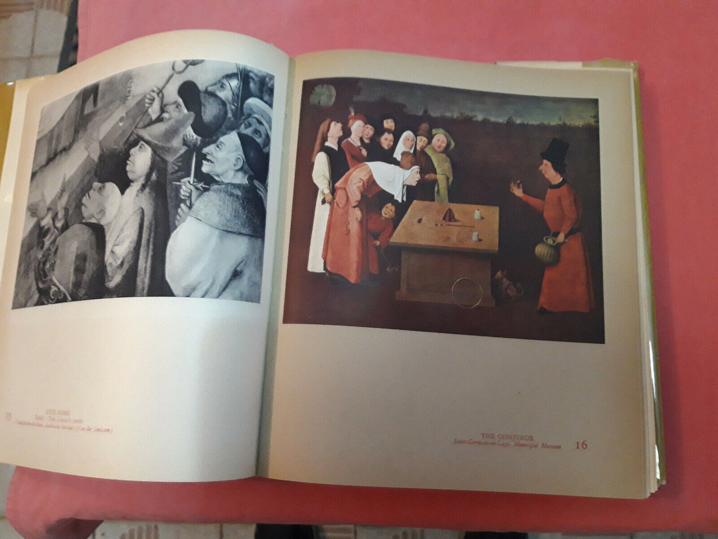 LIBRO " Hierunimus Bosch " by Jacques Combe ediz Pierre Tisne' Paris 1946...
