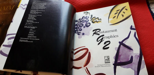 LIBRO " RESTAURANT'S GRAPHICS 2 . 1996 lingua inglese , GRAFICA