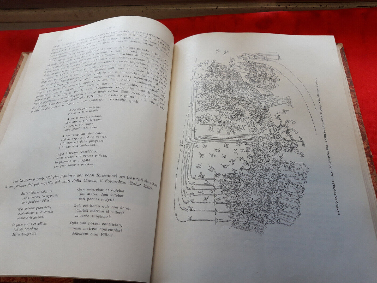 LIBRO - " DANTE " di Karl Federn . 1903 - 3 tavole - 182 illustraz - ..........