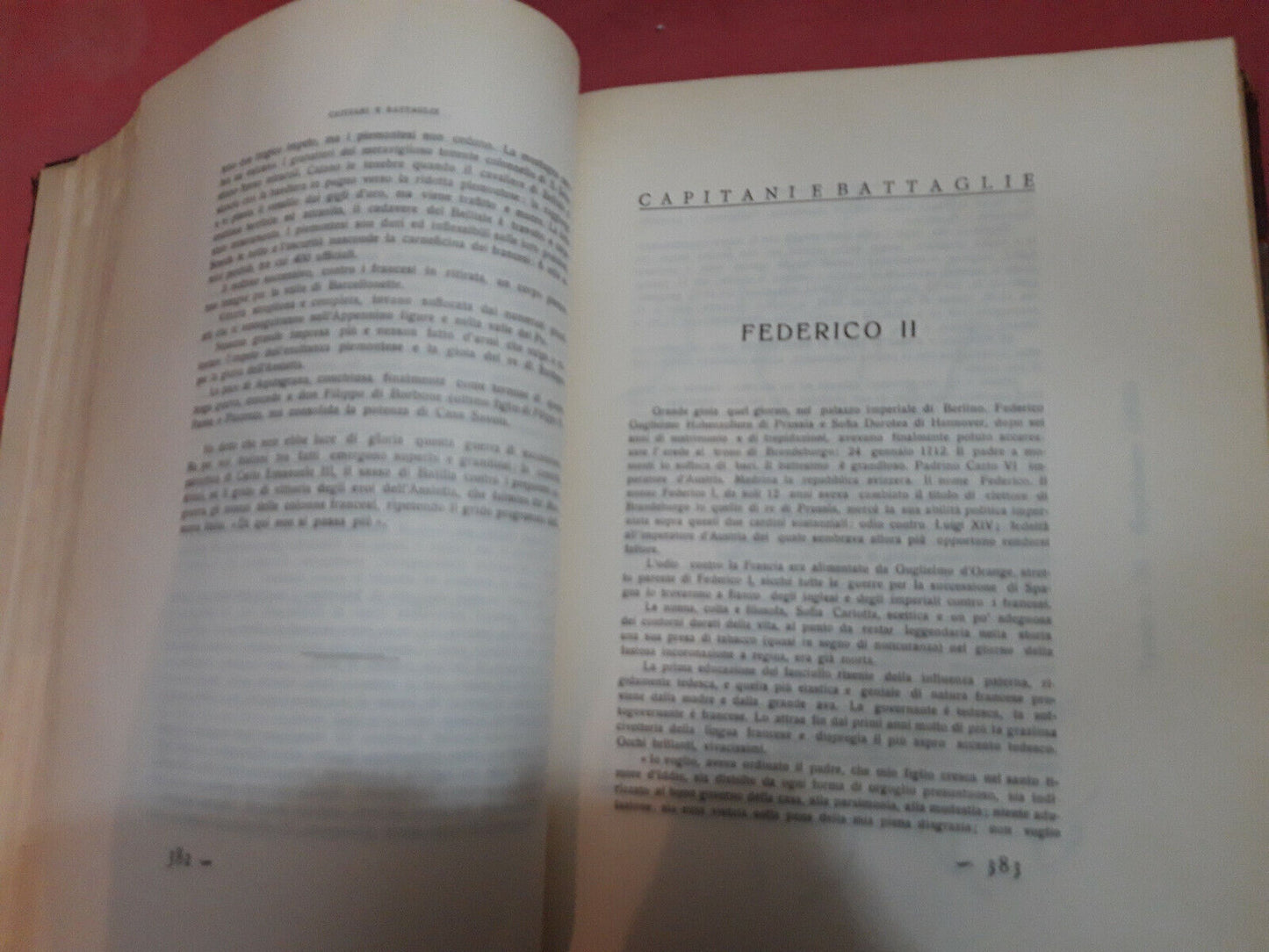 LIBRO " CAPITANI E BATTAGLIE " di AMBROGETTI CESARE - VITTORIA 1932..........