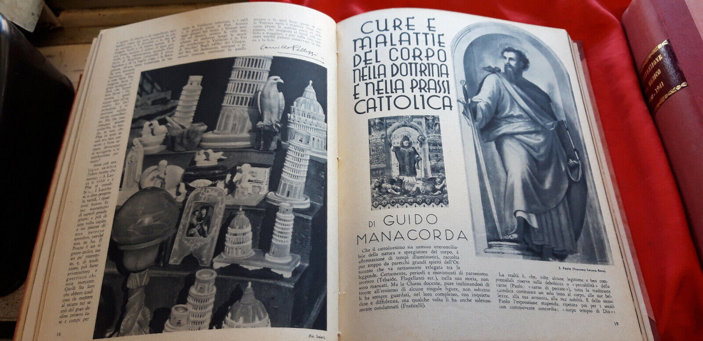 LIBRO - rivista " L ILLUSTRAZIONE DEL MEDICO " 4 ANNATE COMPLETE: 38/39/40/41...