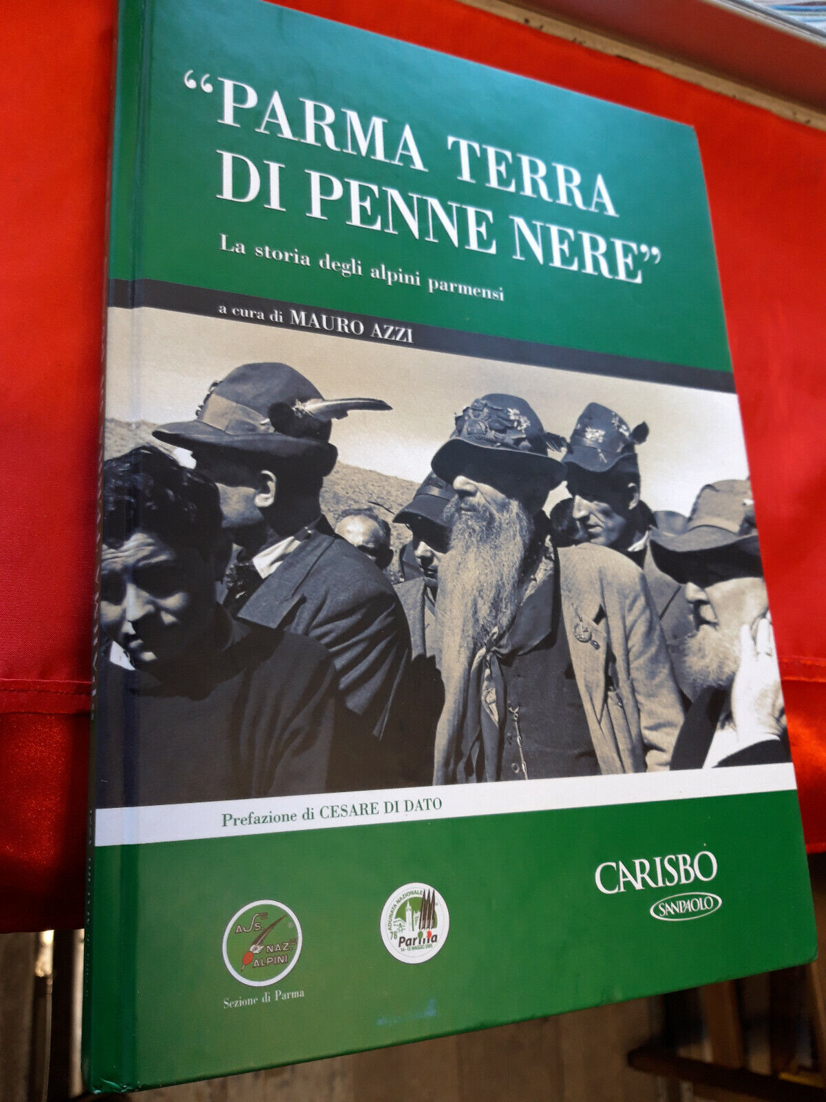 LIBRO - PARMA TERRA DI PENNE NERE - di M Azzi - CARISBO - 2004