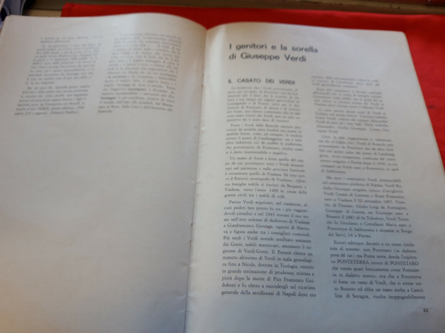 LIBRO - SPIGOLATURE D ARCHIVIO - Nuove spigolature Verdiane Don F Botti .1971