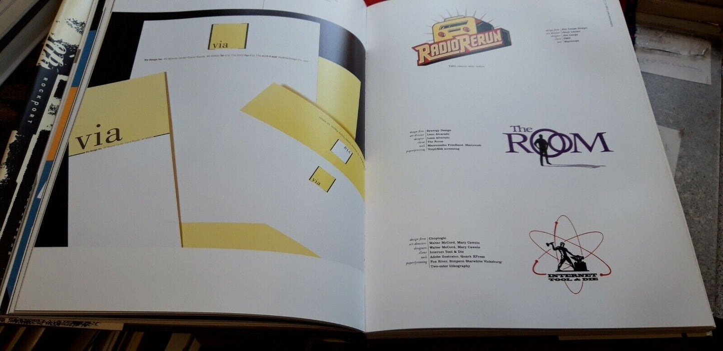 LIBRO " LETTERHEAD & LOGO DESIGN 6 . Grafica . lingua inglese