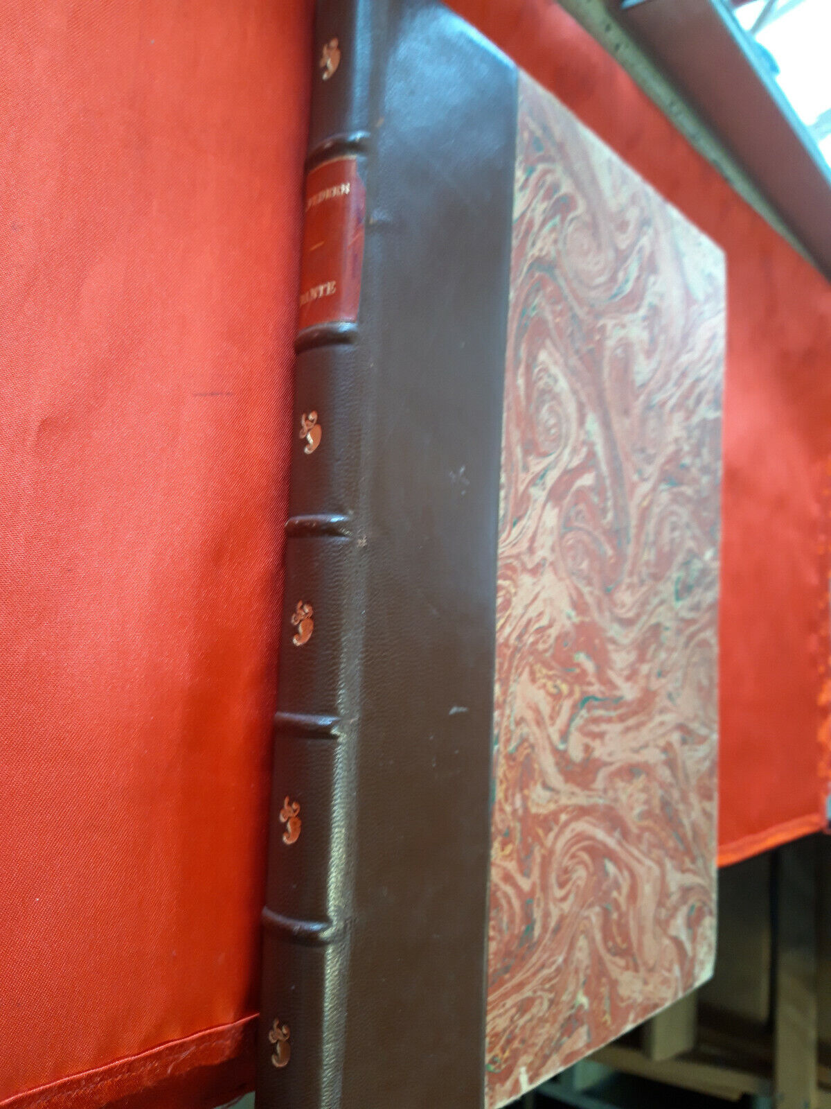 LIBRO - " DANTE " di Karl Federn . 1903 - 3 tavole - 182 illustraz - ..........
