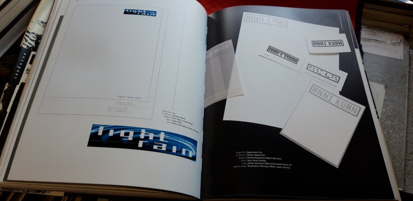 LIBRO " LETTERHEAD & LOGO DESIGN 6 . Grafica . lingua inglese