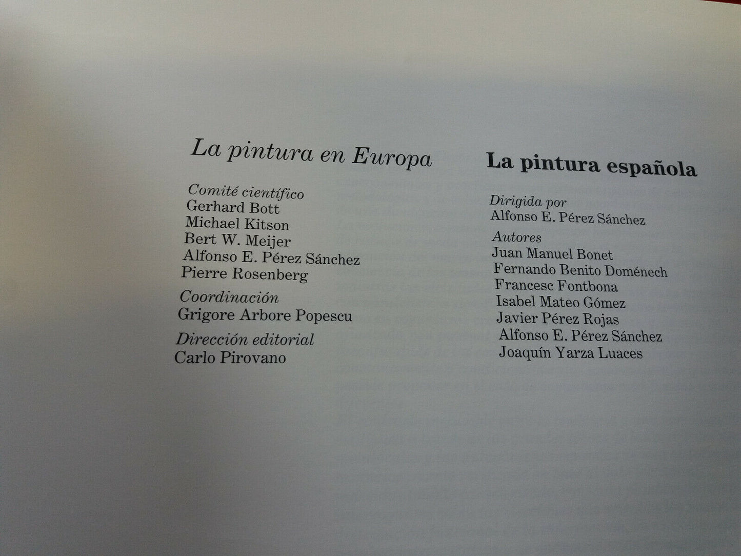 LIBRO " LA PINTURA EN EUROPA . LA PINTURA ESPAÑOLA , EDT.ELECTA ESTUCHE -2 TOMOS