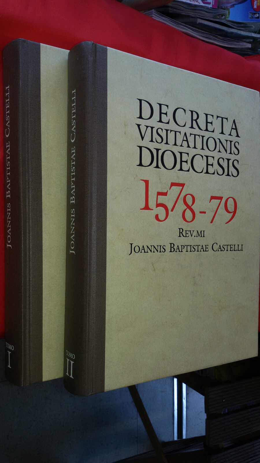 LIBRO " VISITATIO CIVITATIS PARMAE " - 2 vol completo . FONDAZIONE cariparma