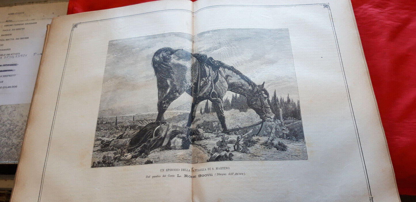 LIBRO - rivista "FOGLIO ILLUSTRATO DI LETTURE " dal genn 1881 al nov 1890.......