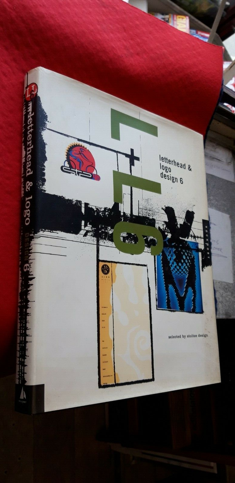 LIBRO " LETTERHEAD & LOGO DESIGN 6 . Grafica . lingua inglese