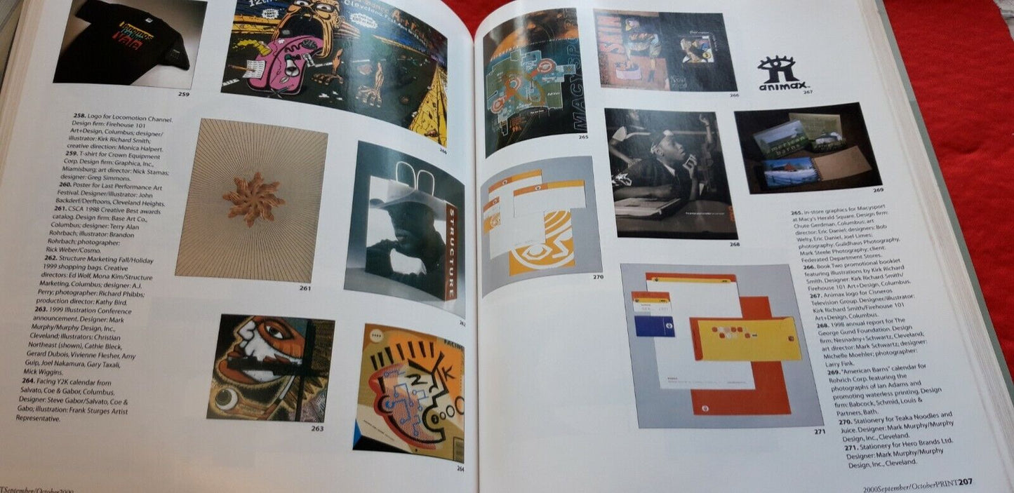 LIBRO " PRINT - America's Graphic Design Magazine . lingia inglese , GRAFICA