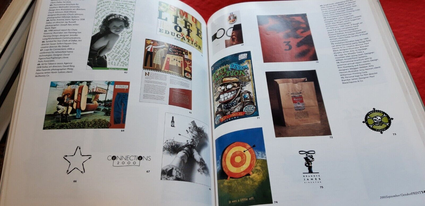 LIBRO " PRINT - America's Graphic Design Magazine . lingia inglese , GRAFICA