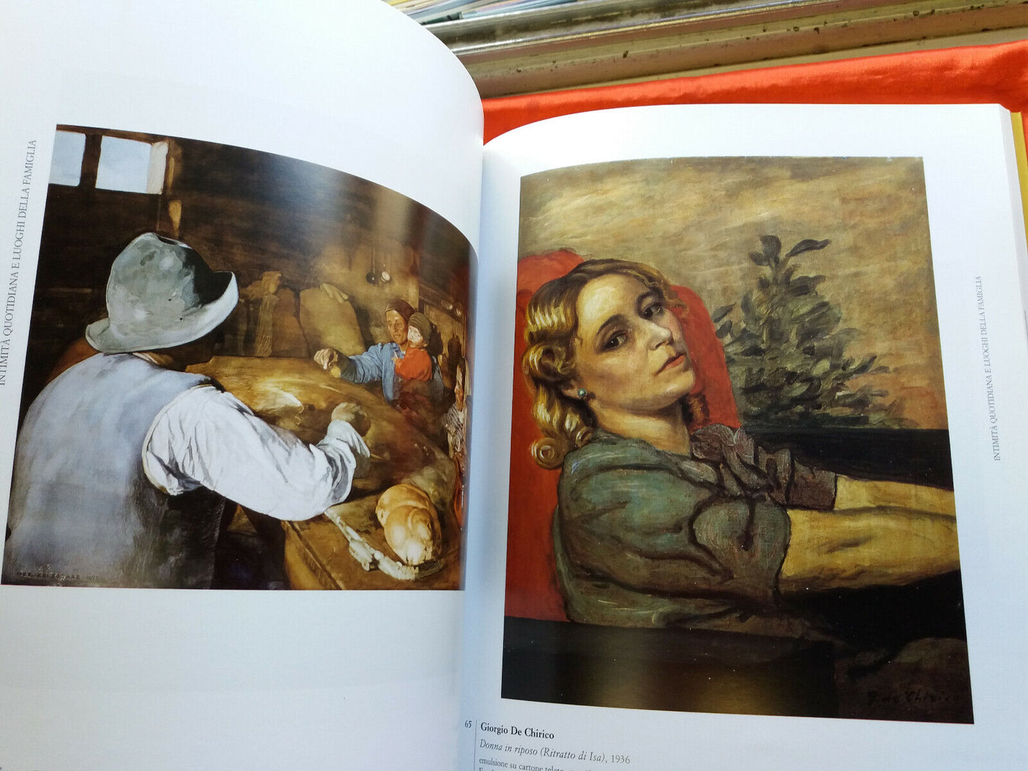 LIBRO " LA FAMIGLIA NELL'ARTE STORIA E IMMAGINI NELL'ITALIA DEL XX.SEC edDELUCA