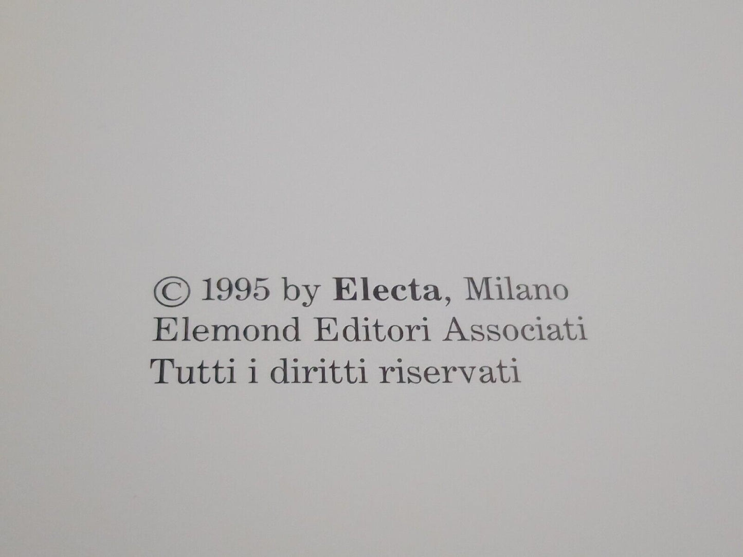 LIBRO - Barocco Italiano: Due Secoli Di Pittura.Edizione Electra πππ
