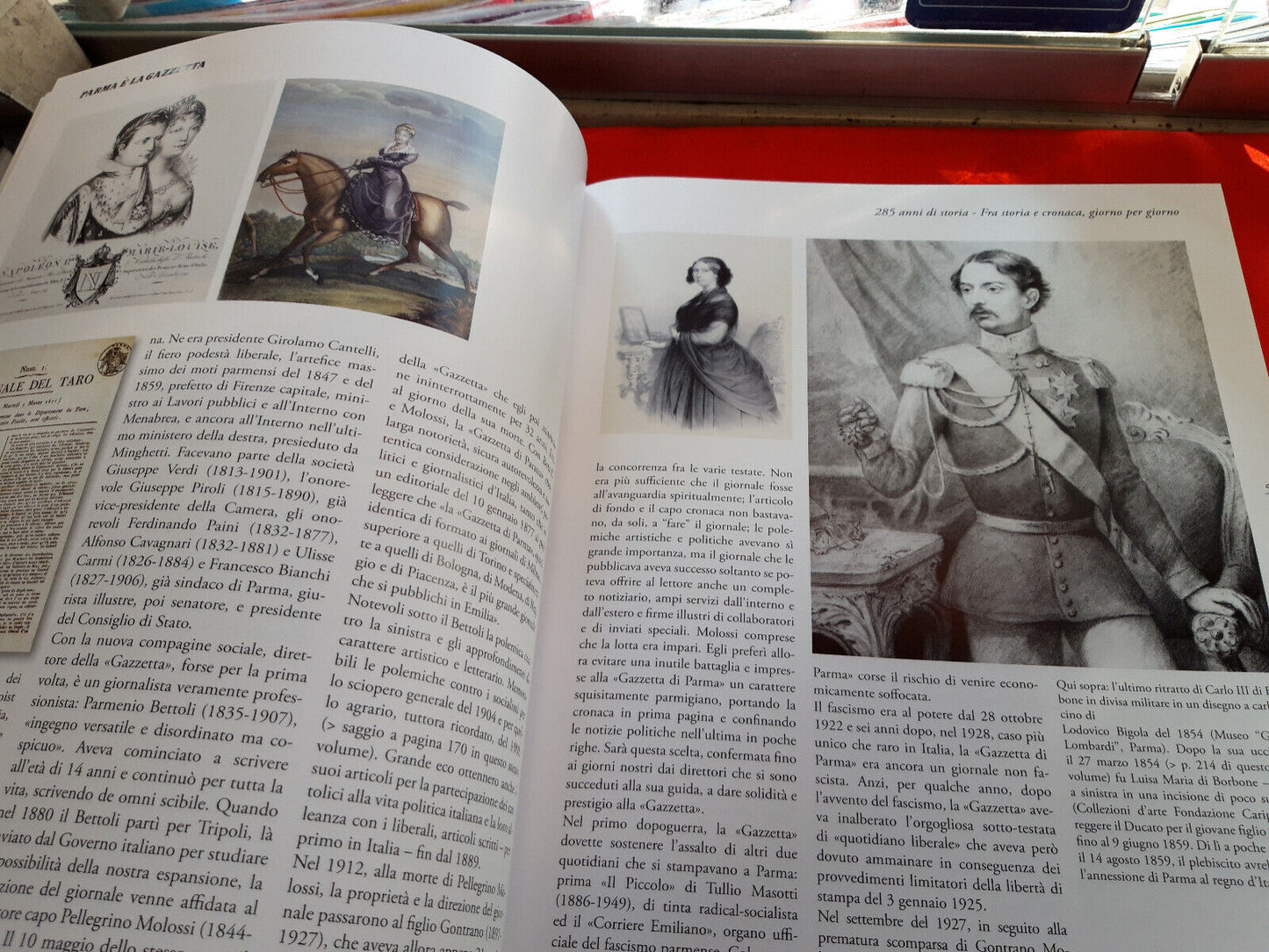 LIBRO - PARMA E' LA GAZZETTA VOLUME 1 - cronaca cultura spettacoli ecc - 2019