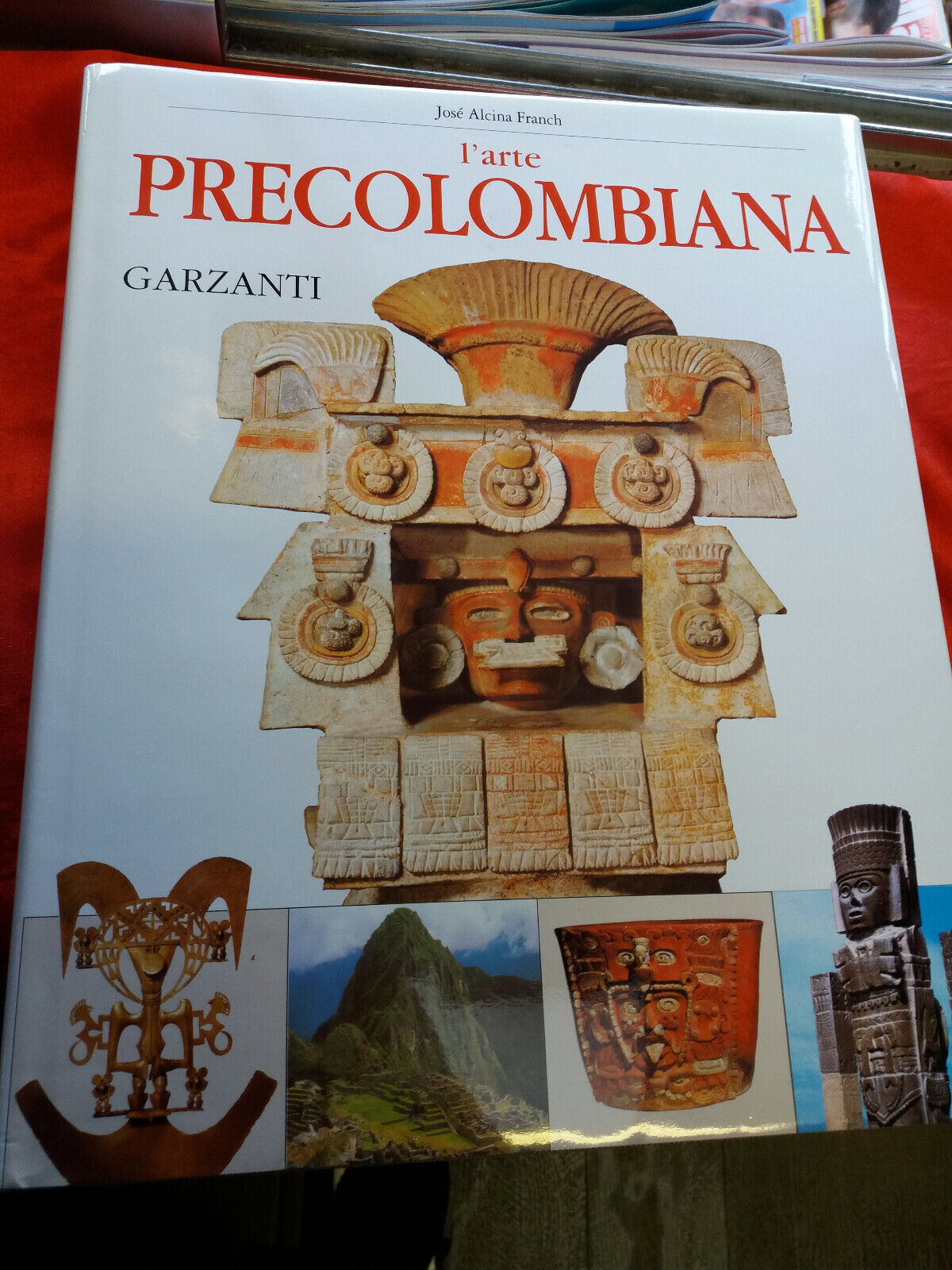 LIBRO - L' ARTE PRECOLOMBIANA - 2002 - garzanti - COME NUOVO vedi foto