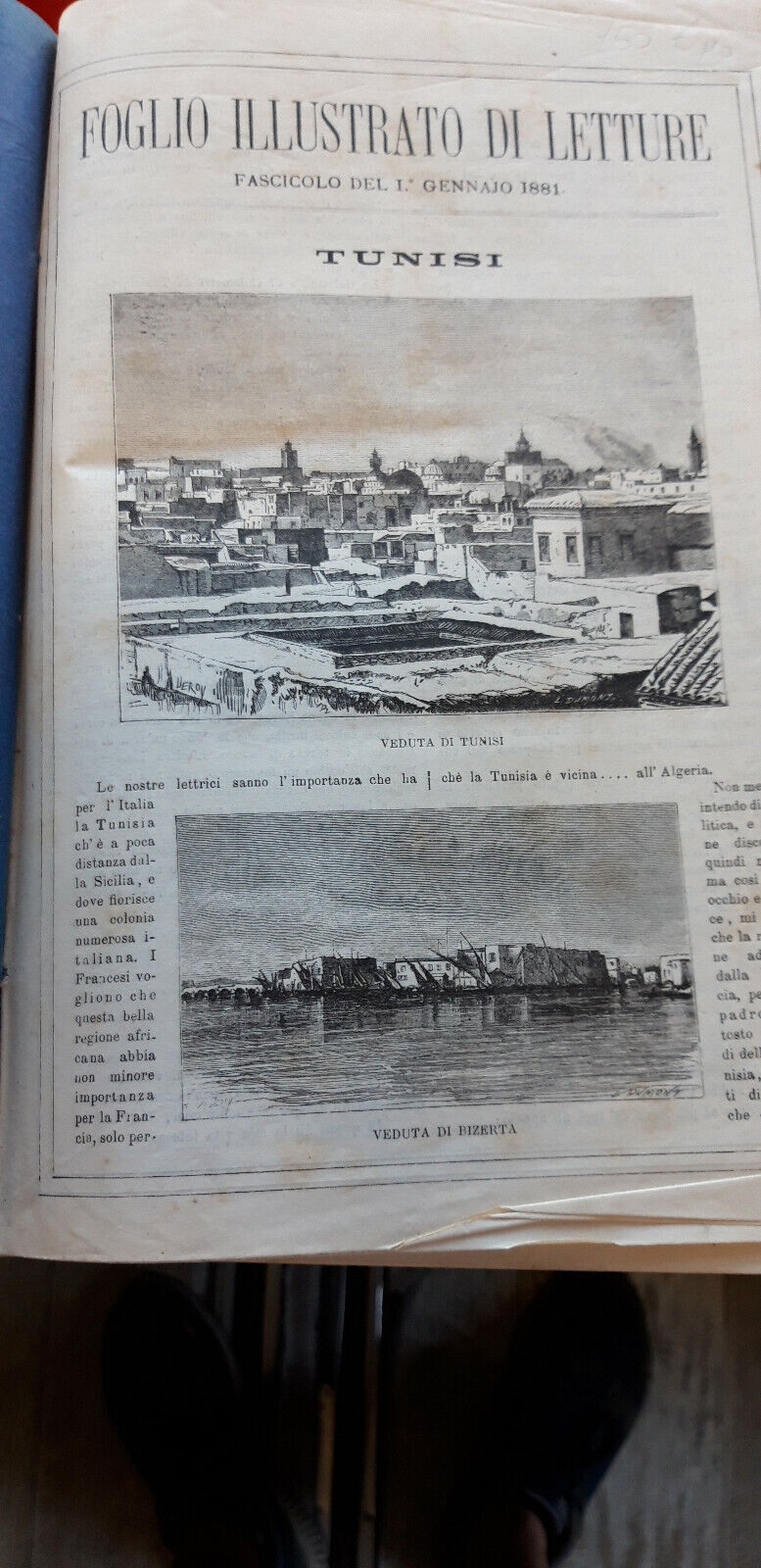 LIBRO - rivista "FOGLIO ILLUSTRATO DI LETTURE " dal genn 1881 al nov 1890.......