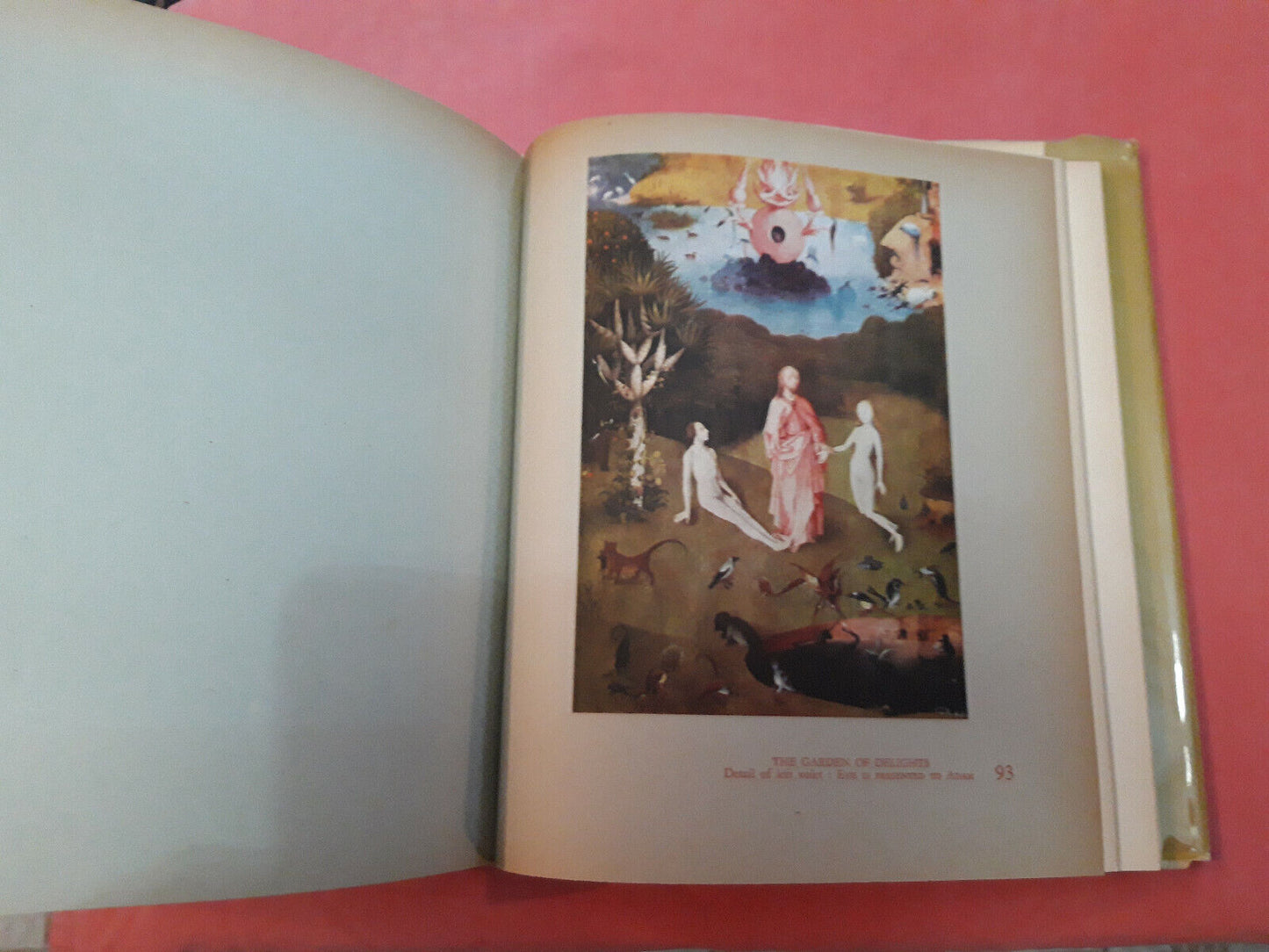 LIBRO " Hierunimus Bosch " by Jacques Combe ediz Pierre Tisne' Paris 1946...
