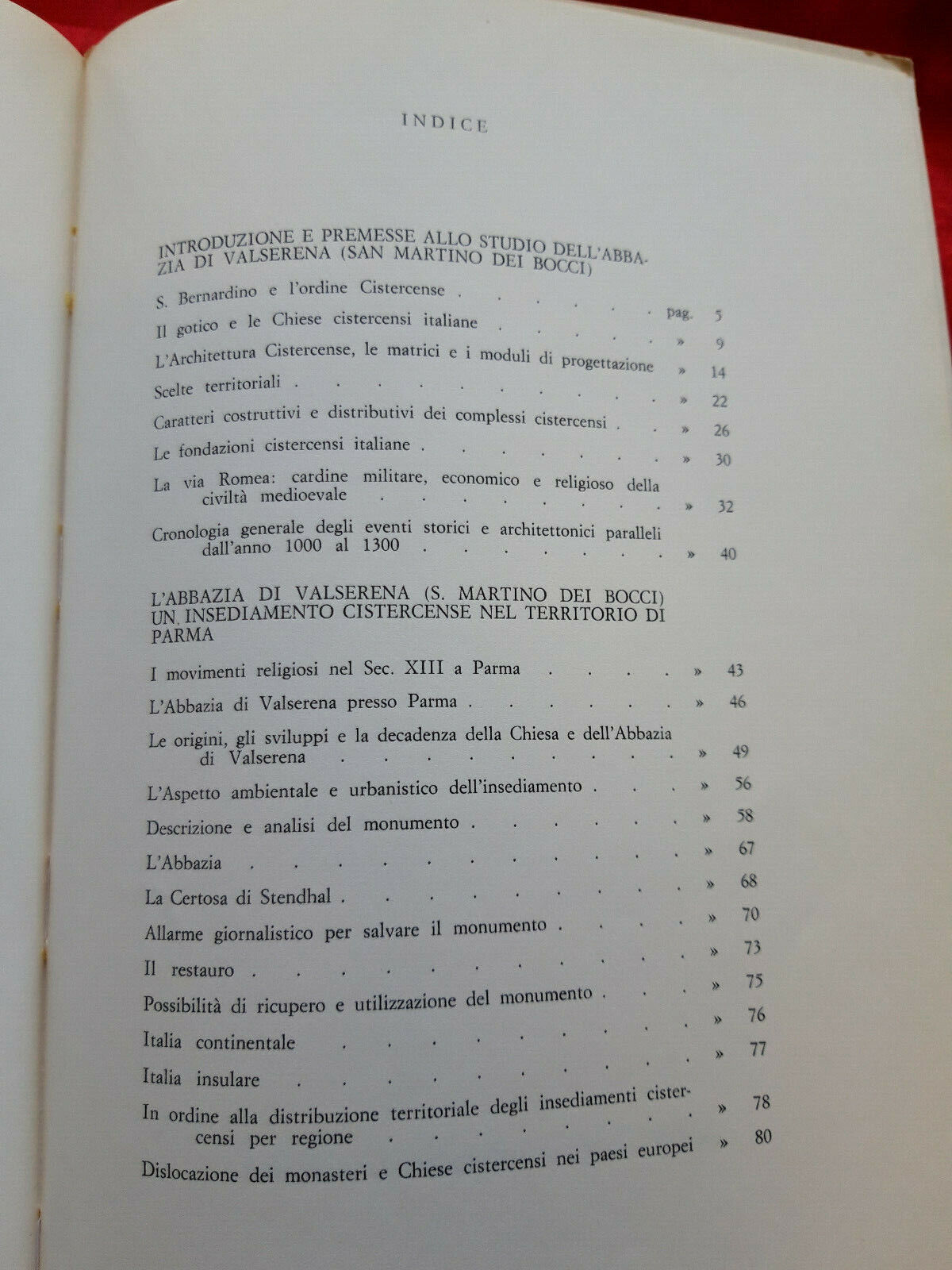 LIBRO " L'ABBAZIA DI S.MARTINO DEI BOCCI (VALSERENA) - 1973 - 100 copie numerat