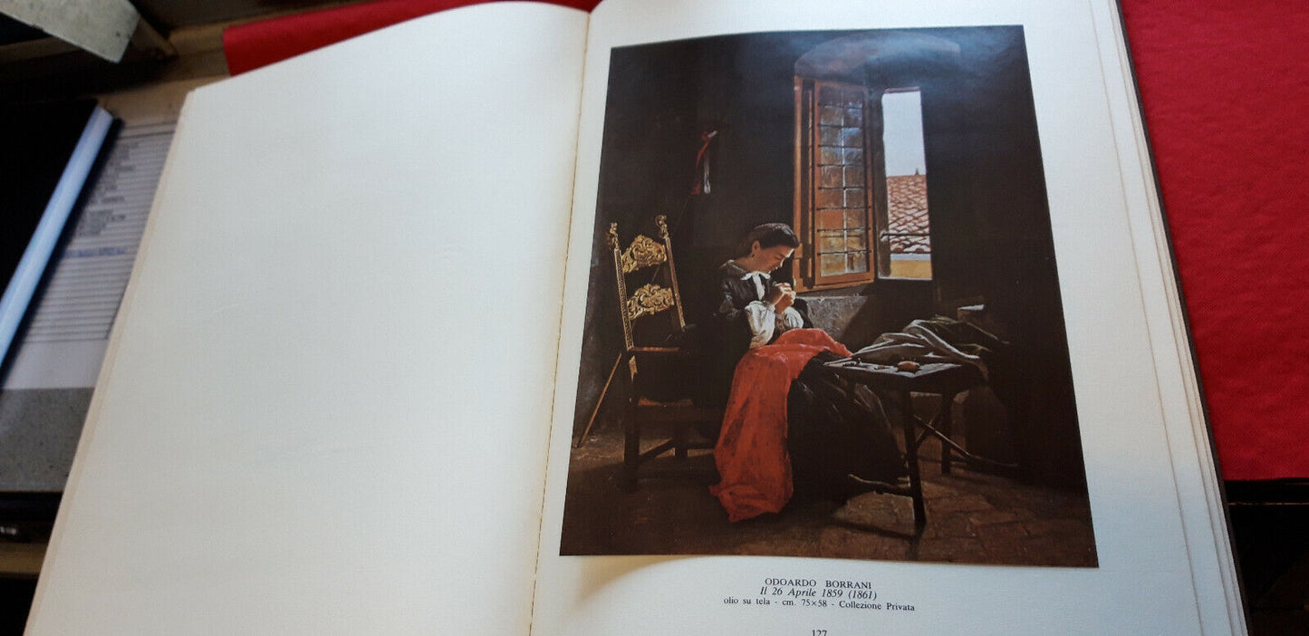 LIBRO - I MACCHIAIOLI - di Mario Borgiotti - G A Caula editore - 1982 . 2000esem