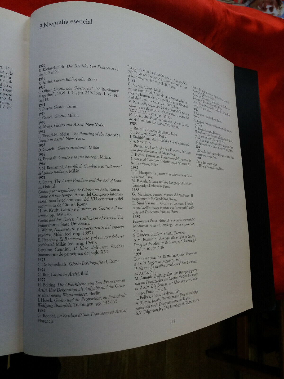 LIBRO " Giotto las historias franciscanas" in spagnolo - 1996 ELECTA