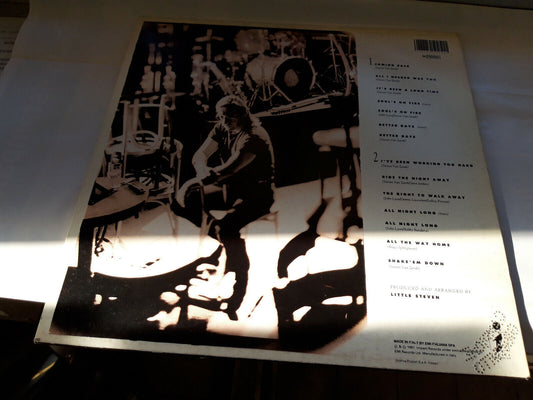 DISCO 33 giri -  Southside Johnny & The Asbury Jukes ‎– Better Days . 1991 italy