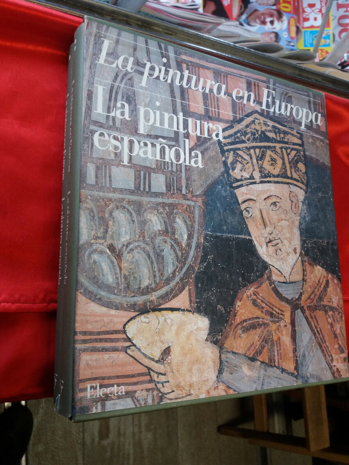 LIBRO " LA PINTURA EN EUROPA . LA PINTURA ESPAÑOLA , EDT.ELECTA ESTUCHE -2 TOMOS