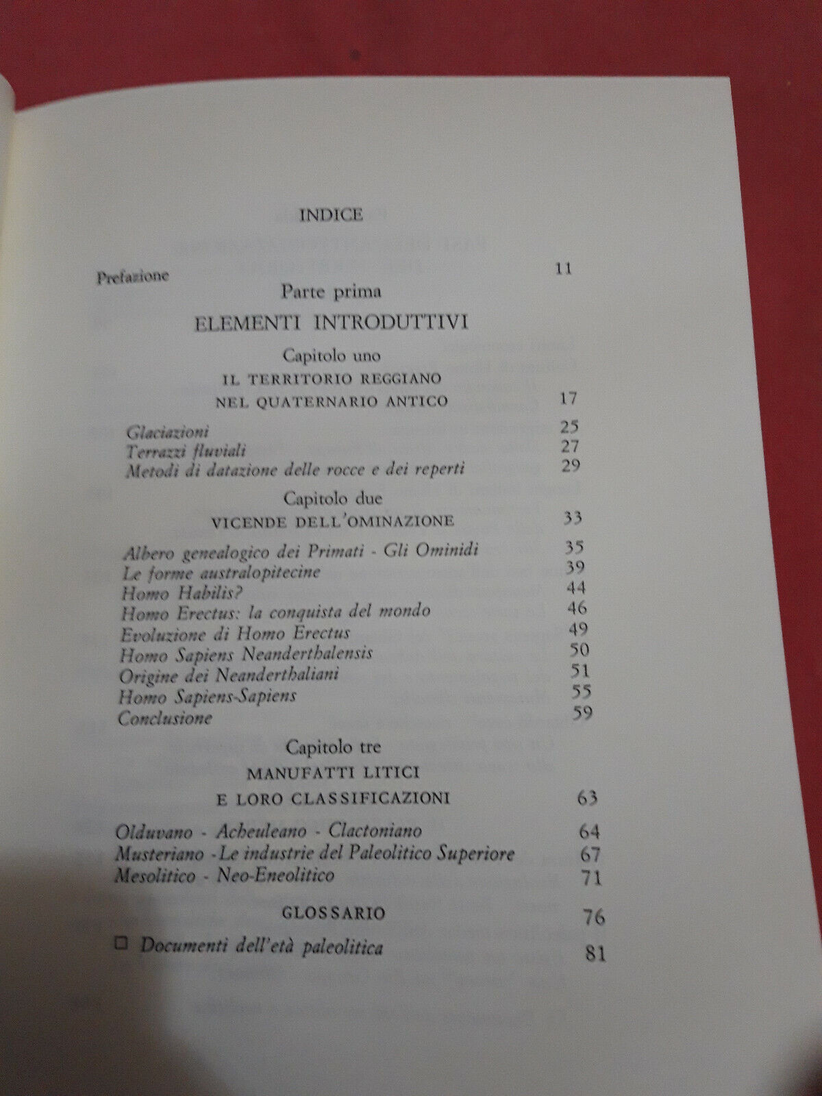 LIBRO " PREISTORIA DI REGGIO NELL'EMILIA -P. Magnani 1993 . ..................