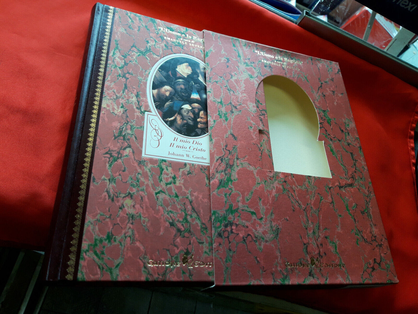LIBRO - IL MIO DIO IL MIO CRISTO - J W Goethe . 1996 . copie numerate.........