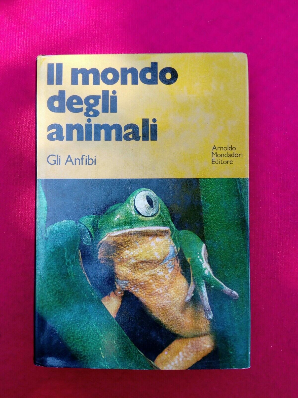 LIBRO, Il mondo degli animali, Gli Anfibi, A.Mondadori Editore