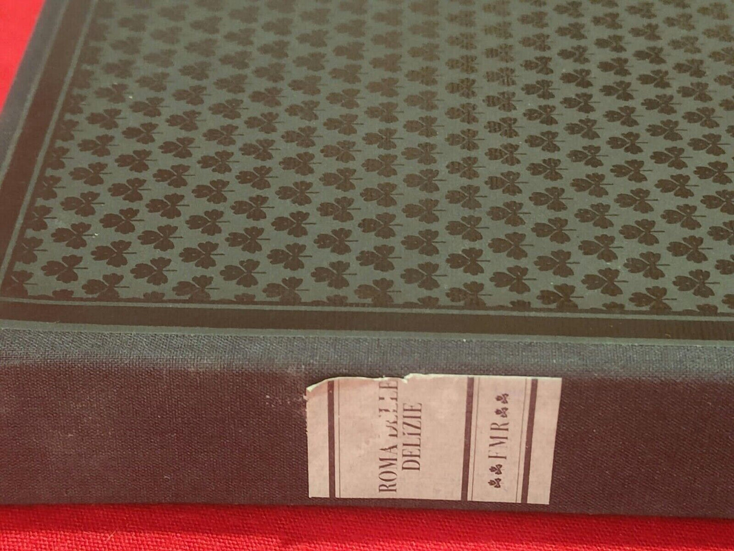 LIBRO - Roma delle delizie i teatri dell'acqua grotte ninfei fontane, F.M.Ricci