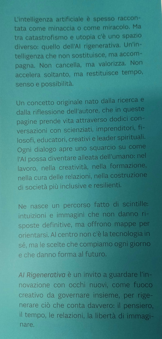 AI RIGENERATIVA - libro di GIONATA TEDESCHI