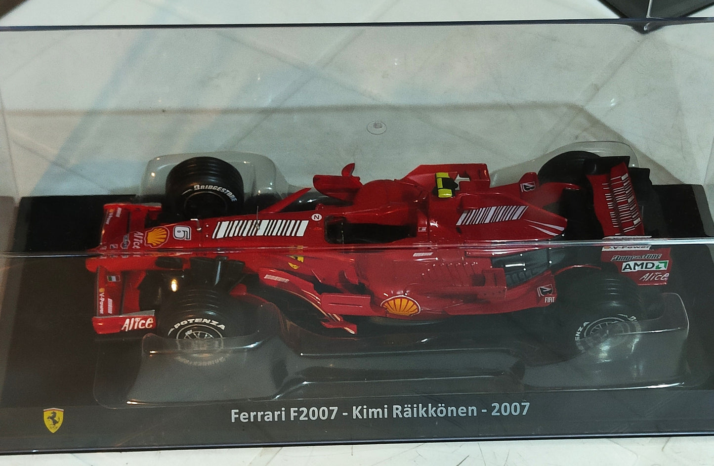 GRANDI FERRARI - Ferrari F2007 di Kimi Raikkonen . 2007 -con fascicolo Nuova