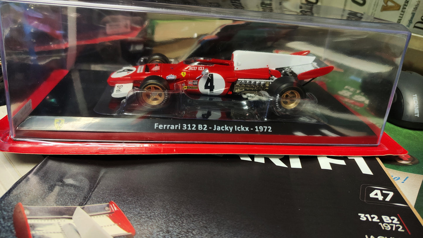 Grandi Ferrari la 312 B2 di Jackie Icks. 1972