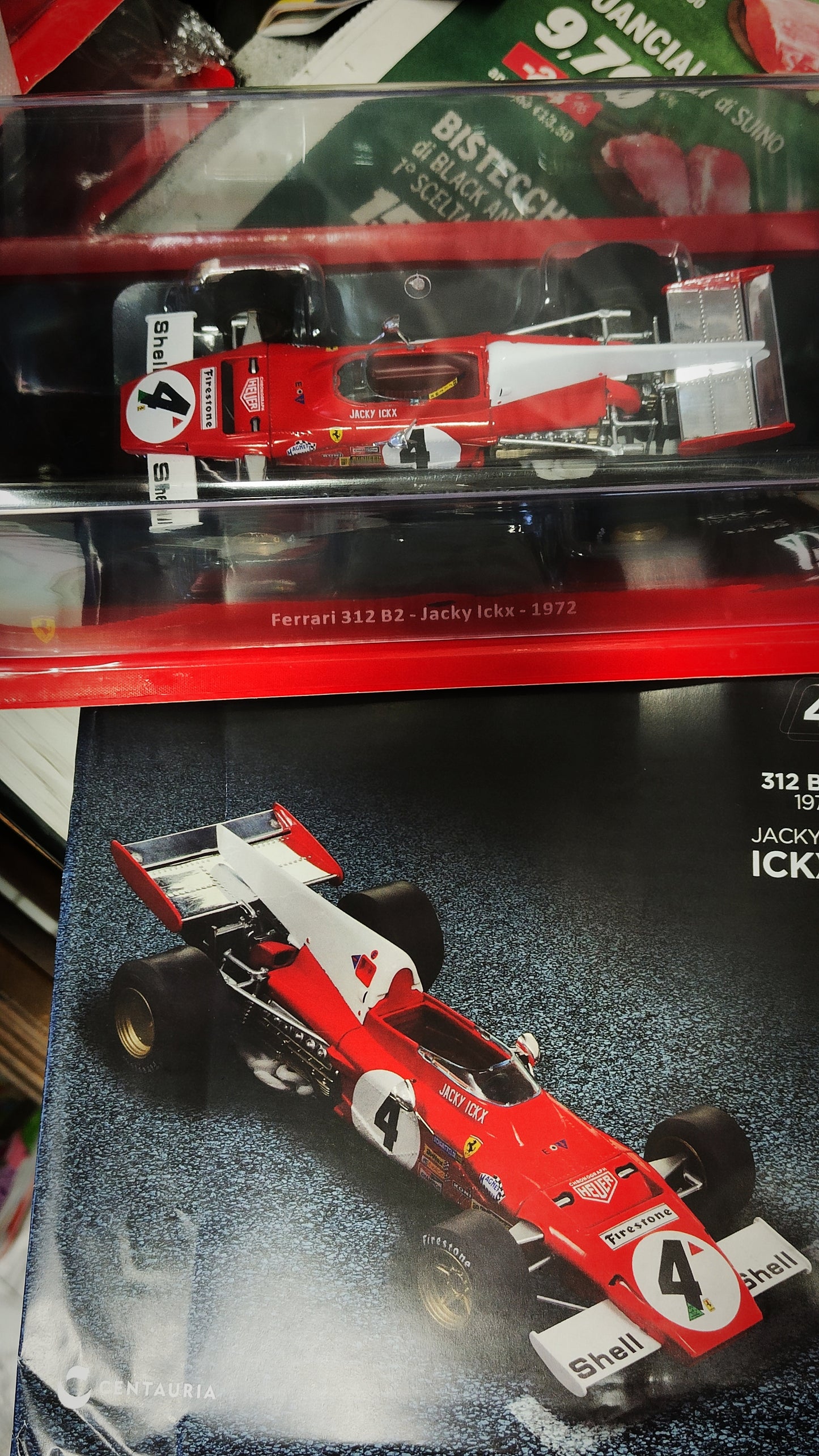 Grandi Ferrari la 312 B2 di Jackie Icks. 1972