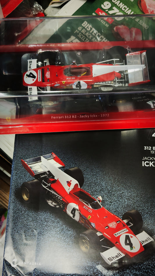 Grandi Ferrari la 312 B2 di Jackie Icks. 1972