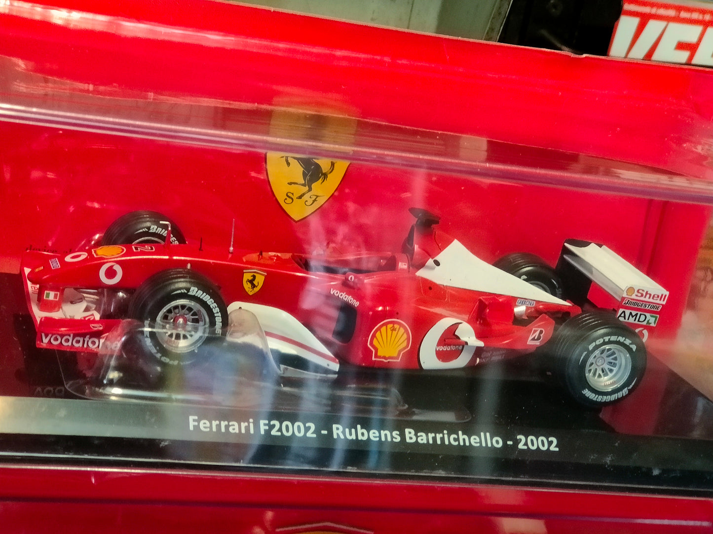 LE GRANDI FERRARI - F2002 di Rubens Barrichello uscita n 10- NUOVA con fascicolo
