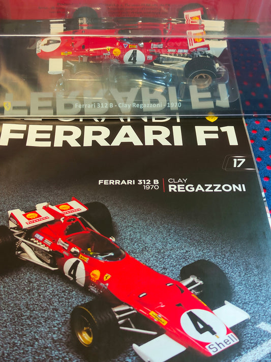 Grandi Ferrari la 312 B di Clay Regazzoni - del 1970 - Uscita oggi 22 agosto 2023 nuova scala 1 24