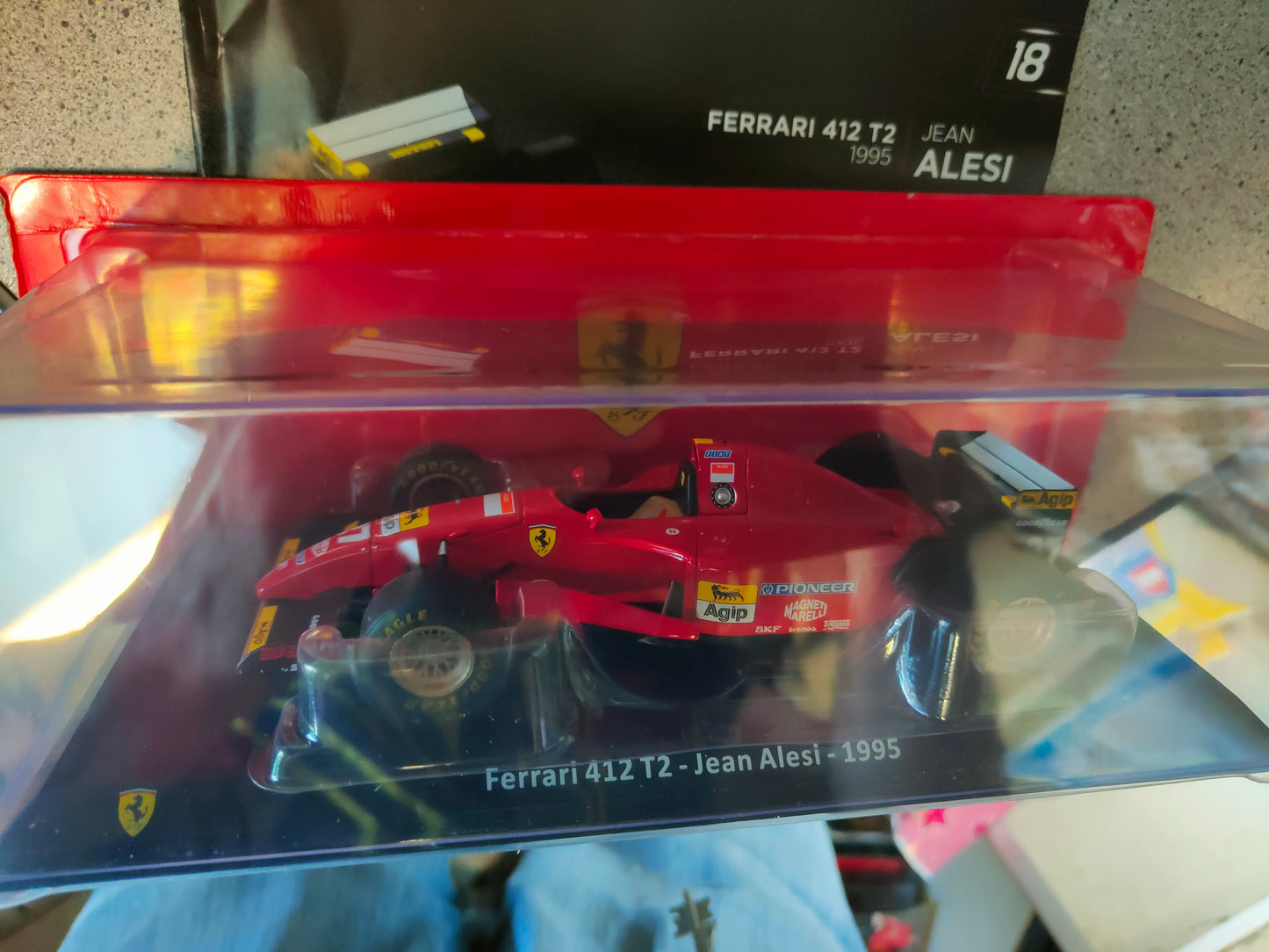 GRANDI FERRARI - uscita numero 18. La 412 T2 di Jean Alesi -1995 Nuova in edicola