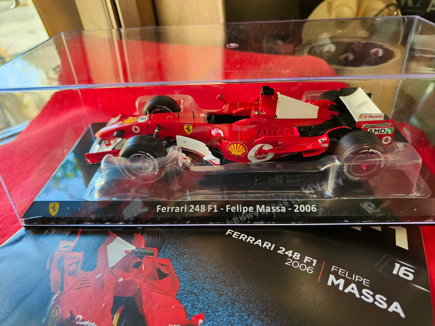 GRANDI FERRARI - uscita numero 16. Ferrari 248 F1 - Felipe Massa - 2006, nuovo con fascicolo