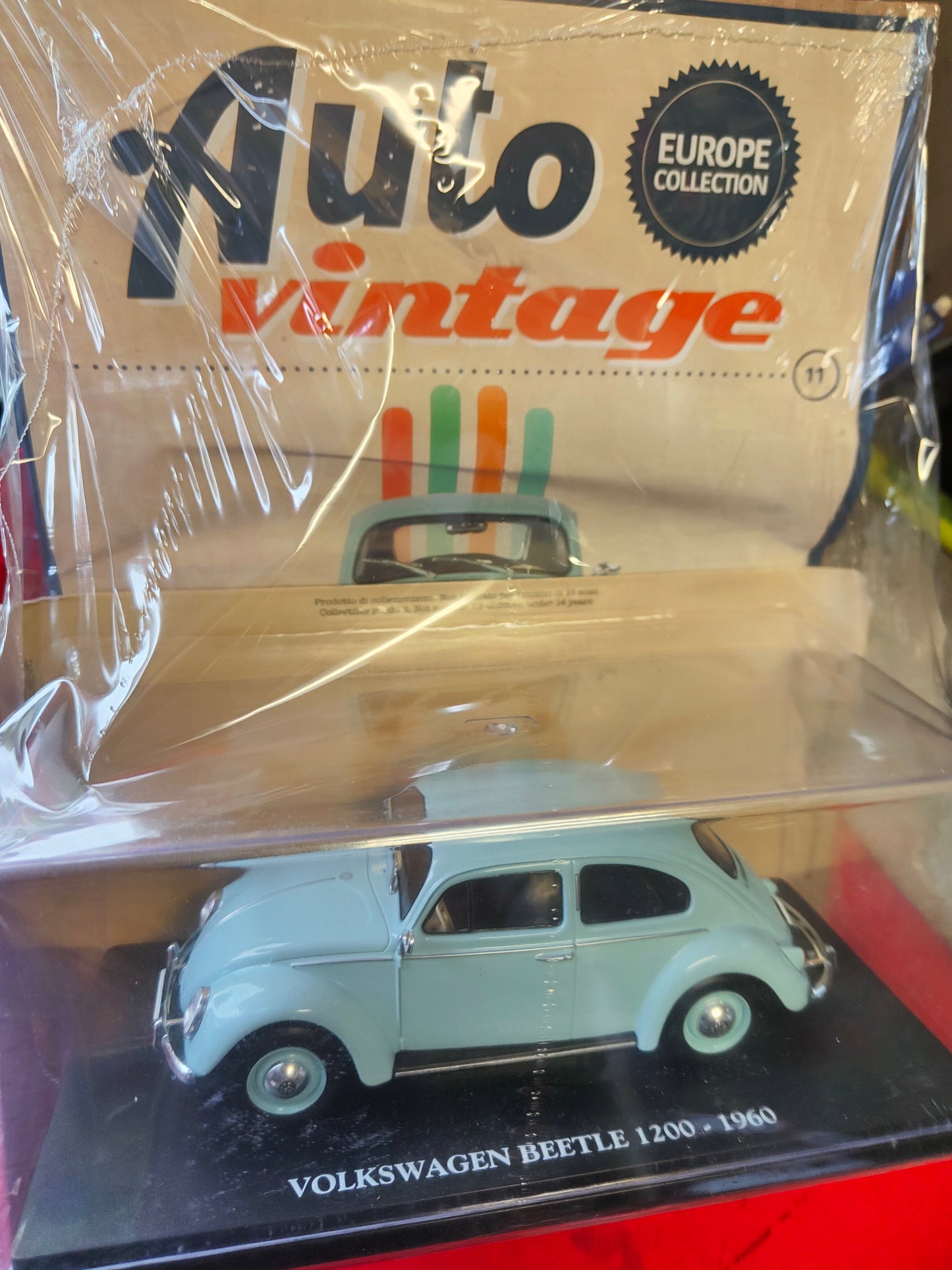 AUTO VINTAGE - VOLKSWAGEN BEETLE 1200 - del 1960 ( MAGGIOLINO ) NUOVA