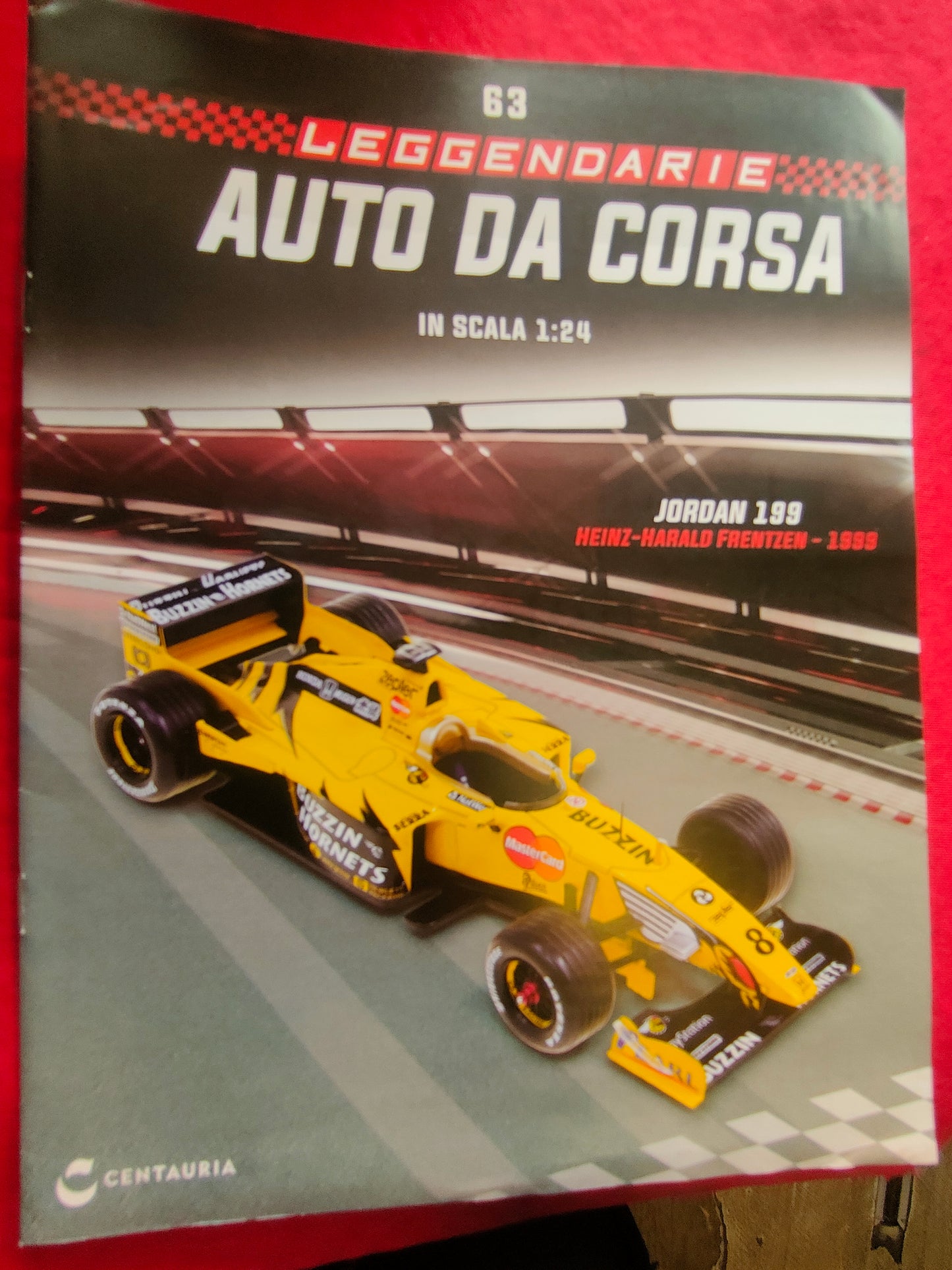 Le grandi formula 1 - Jordan 199 di Heinz Harald Frentzen 1999 - formato 1:24 nuova