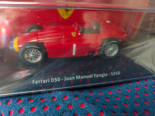 Le grandi Ferrari - D50 di J. M. Fangio 1956  - nuova  con fascicolo