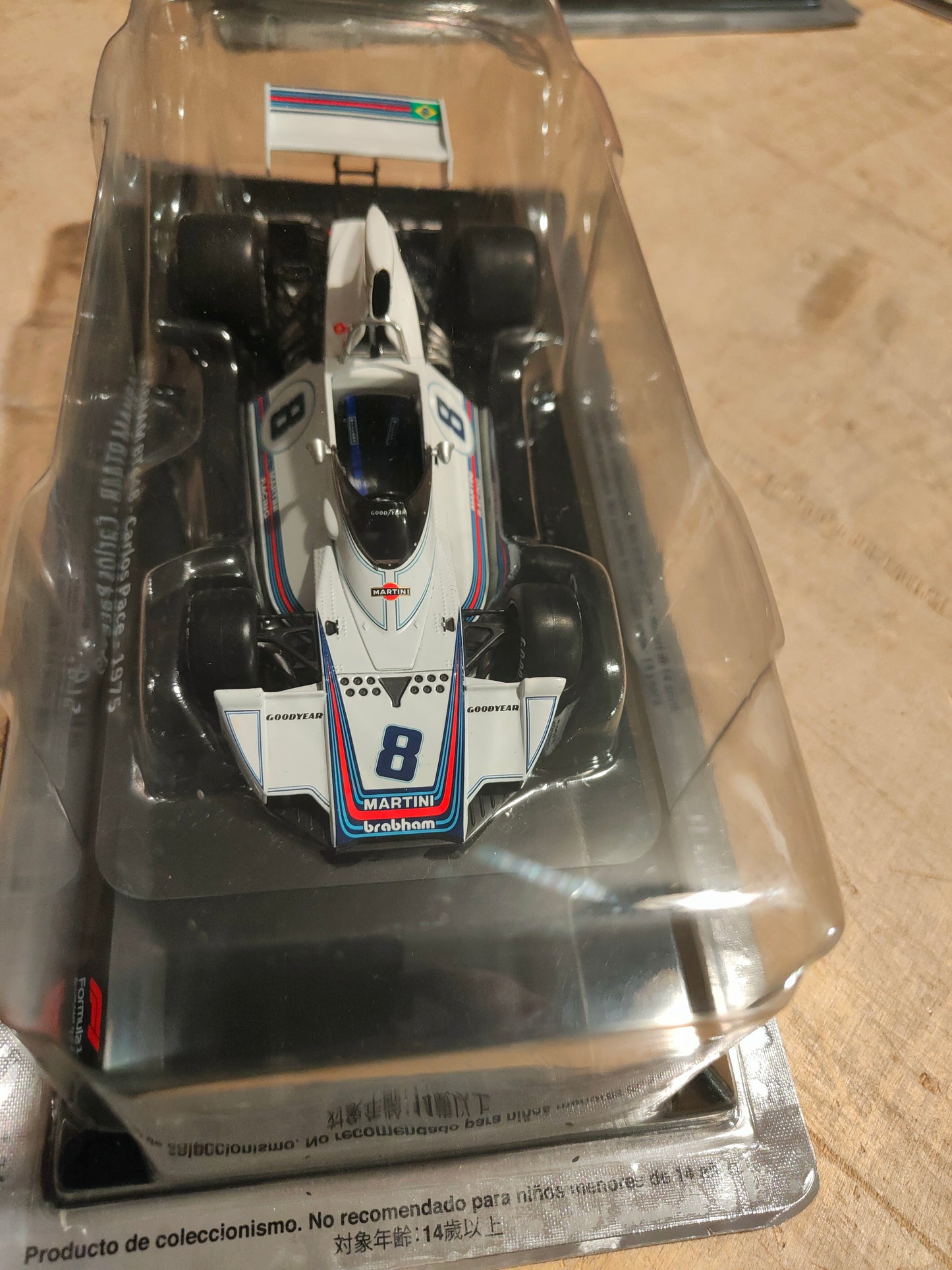 GRANDI FORMULA 1 - BRABHAM BT44B di Carlos Pace -1975 - con fascicolo NUOVA