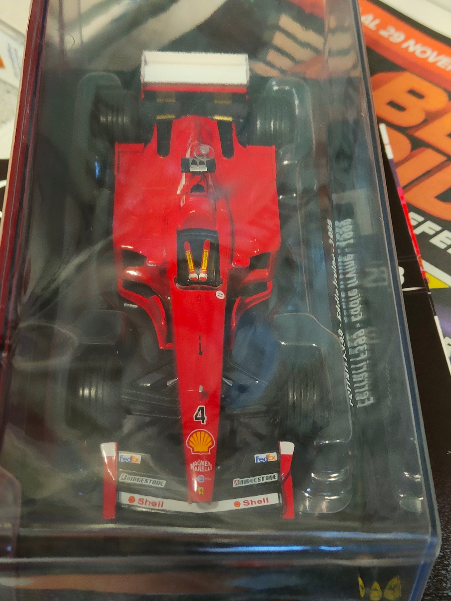 Le grandi Ferrari - F399 di Eddie Irvine . 1999 - nuova con fascicolo